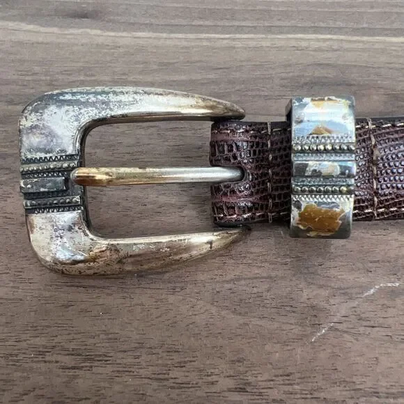 Johnston & Murphy‎ Belt 40 Brown Leather 75-3433 - Picture 3 of 16